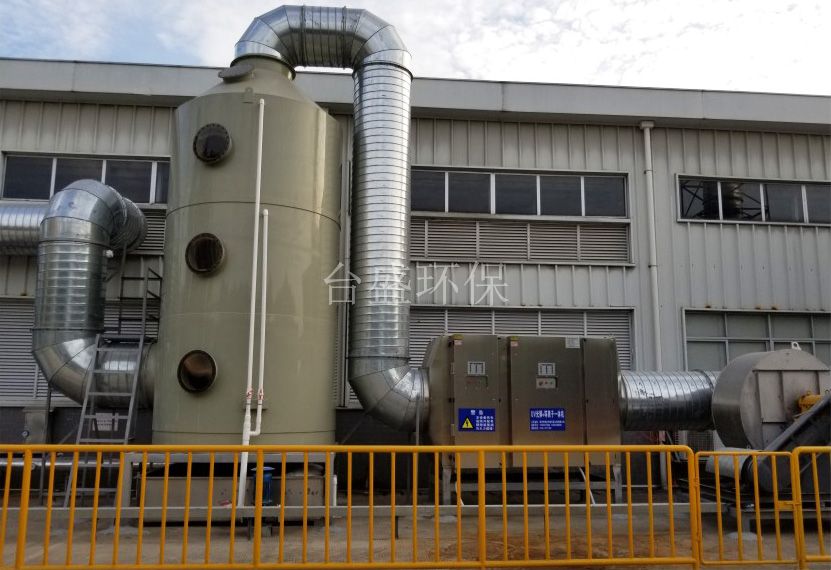 洗滌塔+UV等離子一體(tǐ)機